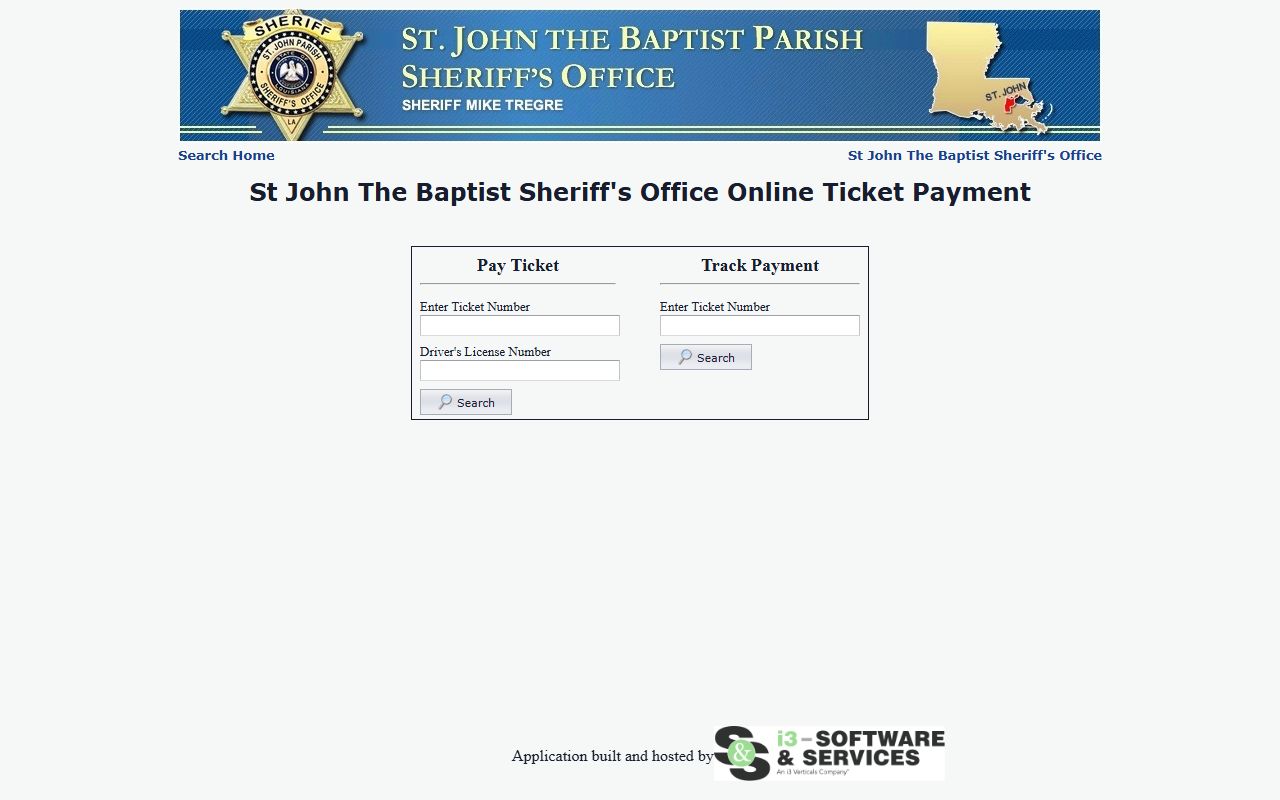 St. John the Baptist Parish court dockets traffic ticket lookup