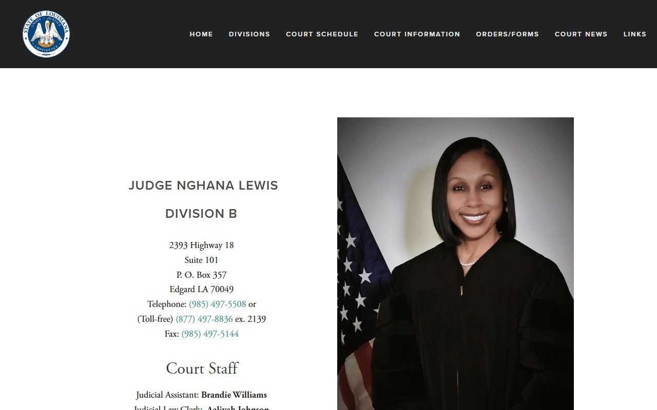 St. John the Baptist Parish District Court Division B records